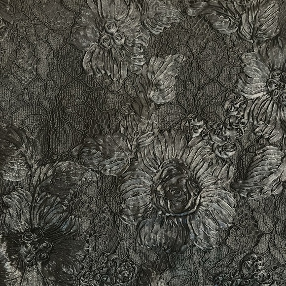 Lace Embroidered V-Neck Long Sleeve Thong Bodysuit NWT Size S Express - Picture 11 of 11